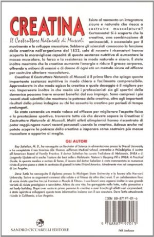 Creatina. Il costruttore naturale di muscoli