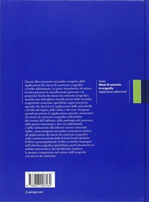 Mezzi di contrasto in ecografia. Applicazioni addominali