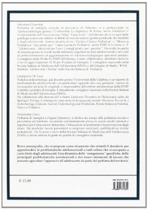 Adolescentologia essenziale per la pediatria del territorio