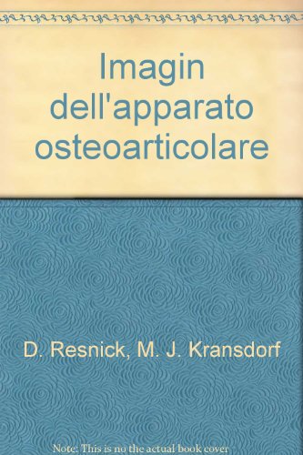 Imaging dell'apparato osteoarticolare