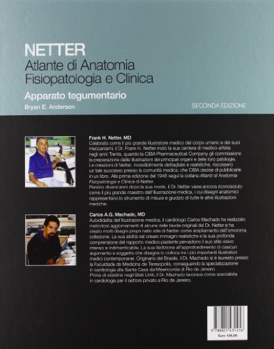 Netter Atlante di anatomia fisiopatologia e clinica Apparato tegumentario