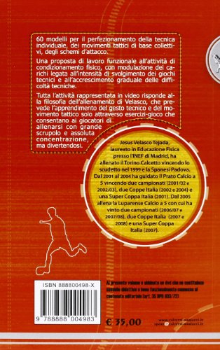 60 modelli esercitativi per la seduta di allenamento del calcio a 5 - DVD - immagine 2