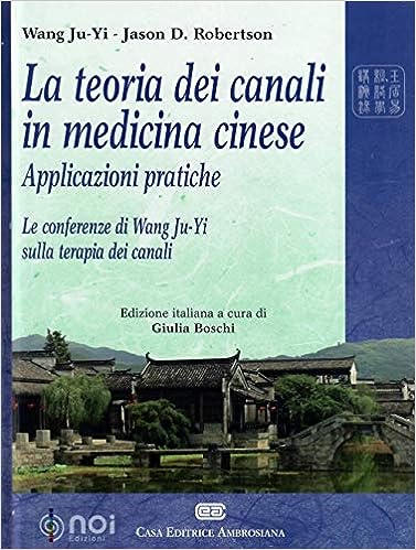 La teoria dei canali in medicina cinese, copertina libro.