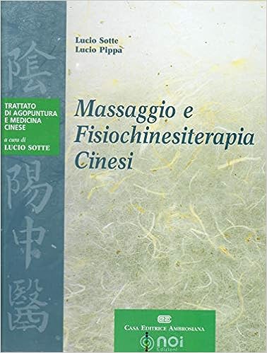 Massaggio e fisiochinesiterapia cinesi, copertina.