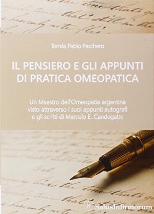 Il pensiero e gli appunti di pratica omeopatica di Tomás Pablo Paschero