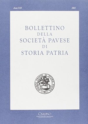 Bollettino della Società pavese di storia patria