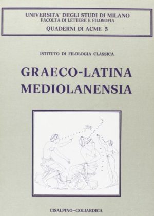 Graeco-latina Mediolanensia