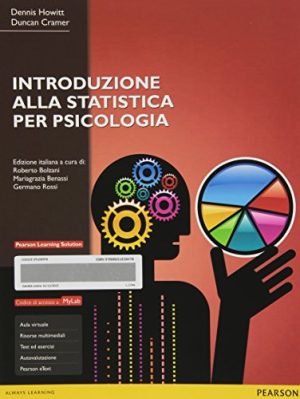 Introduzione alla statistica per psicologia. Ediz. mylab. Con e-text. Con espansione online