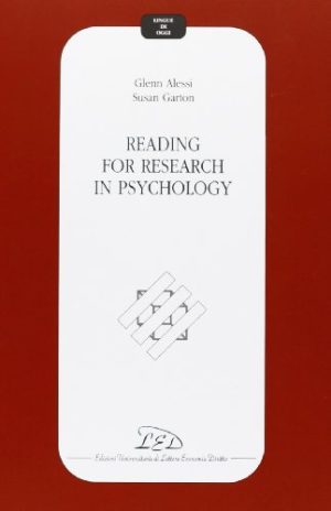 Reading for research in psychology