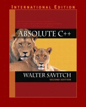 Online Course pack:Absolute C++ (International Edition) with Codemate Student Access Kit