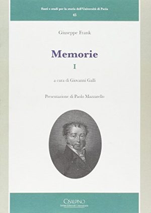 Giuseppe Frank. Memorie: 1