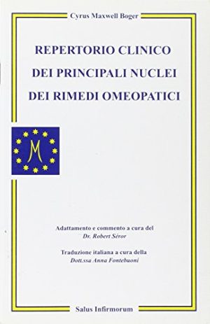 Repertorio clinico dei principali nuclei dei rimedi omeopatici