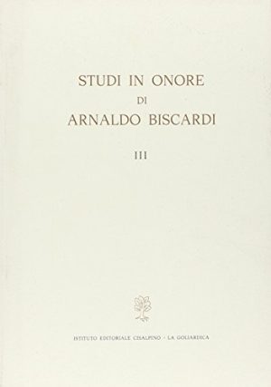 Studi in onore di Arnaldo Biscardi: 3