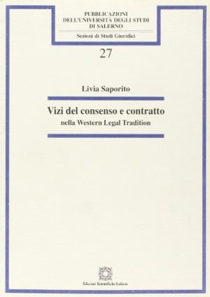 Vizi del consenso e contratto nella Western Legal Tradition