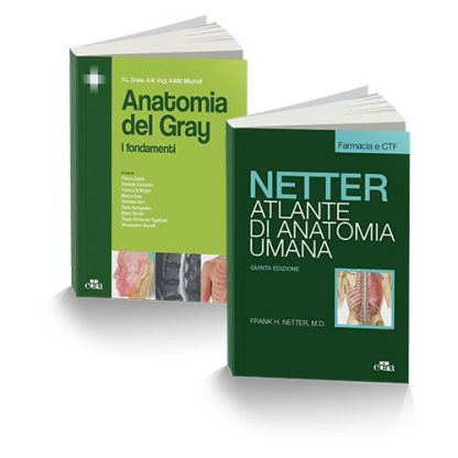 Anatomia per Farmacia. Atlante anatomia umana. Selezione tavole per farmacia e CTF-Anatomia del Gray. I fondamenti [Due volumi indivisibili]