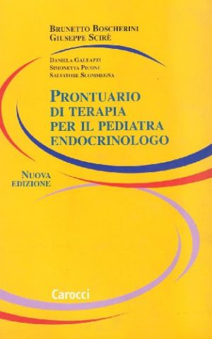 Prontuario di terapia per il pediatra endocrinologo