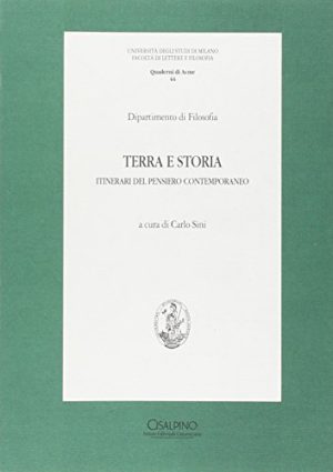 Terra e storia. Itinerari del pensiero contemporaneo